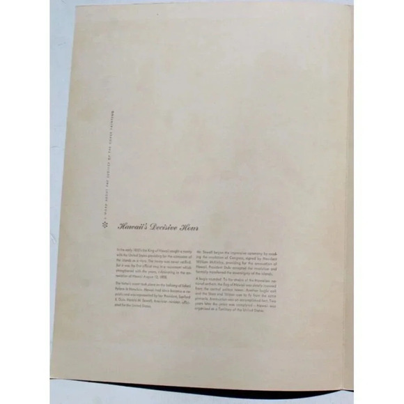 Vtg Hawaiian Matson Dinner Menu SS Lurline Cruise Ship Hawaiis Decisive E Savage - Picture 2 of 4